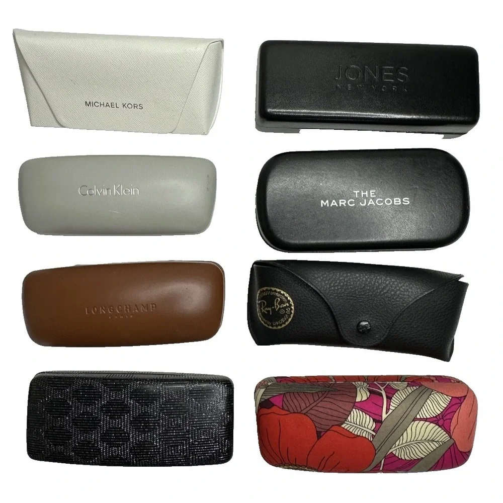 Sunglass Case RayBan Longchamp Marc Jacobs Jimmy Crystal Michael Kors Vera set 8